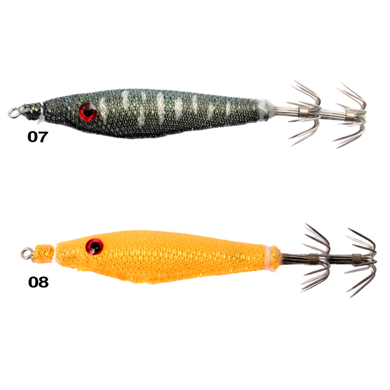 Ryuji New Soft Squid 7cm Silikon Kalamar Jighead - 4