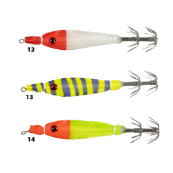 Ryuji New Soft Squid 5 cm Silikon Kalamar Jighead - 2