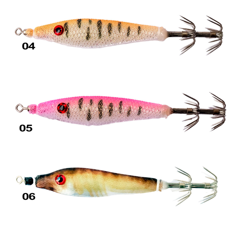 Ryuji New Soft Squid 5 cm Silikon Kalamar Jighead - 4