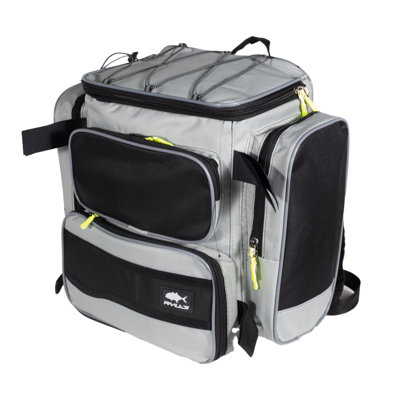 RYUJI PRO FISHER SPIN ÇANTASI GRİ-SİYAH (45*40*20CM) - 2