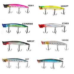 Ryuji Pop Eye Top Water 9cm 7.5gr Maket Yem - Ryuji