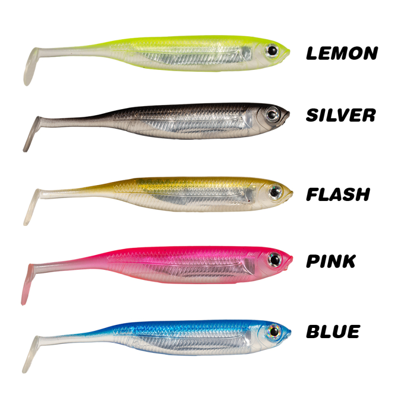 Ryuji Real Fish 8cm Silikon Yem (5 Adet) - 1