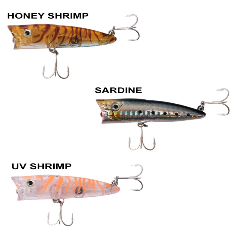 Ryuji Sea Popper 7cm 8.5gr Top Water Maket Yem - 2