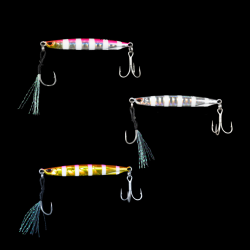 RYUJI SILENT JIG TRIO, ZEBRA MIX (3 AD) - Ryuji
