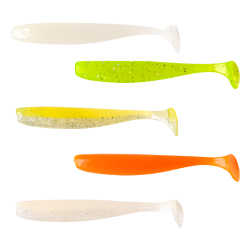 Ryuji Slim Shaker 7.6cm Silikon Yem (9 Adet) - Ryuji