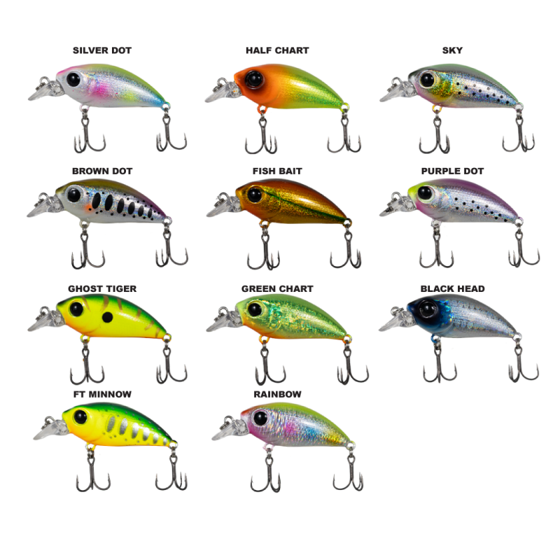 RYUJI SMALL MINNOW 4.5CM 5.2GR - 1