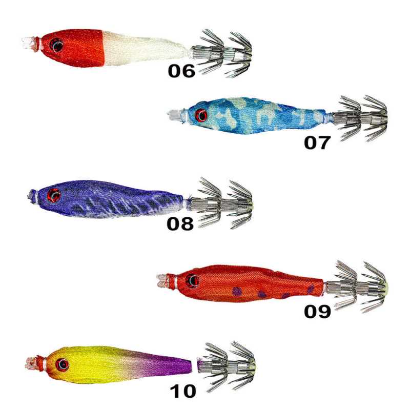Ryuji Soft Squid 7cm Silikon Kalamar Jighead - 3