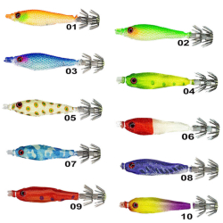 Ryuji Soft Squid 7cm Silikon Kalamar Jighead - Ryuji