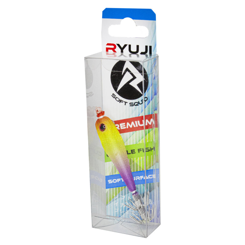 Ryuji Soft Squid 7cm Silikon Kalamar Jighead - 5