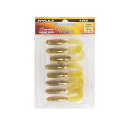 RYUJI SWIM WORM 5.5CM TPR KOKULU SİLİKON - 2
