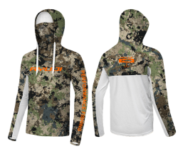 RYUJI UV PERFORMANCE HOODIE SHIRT+NECK, CAMO - Ryuji