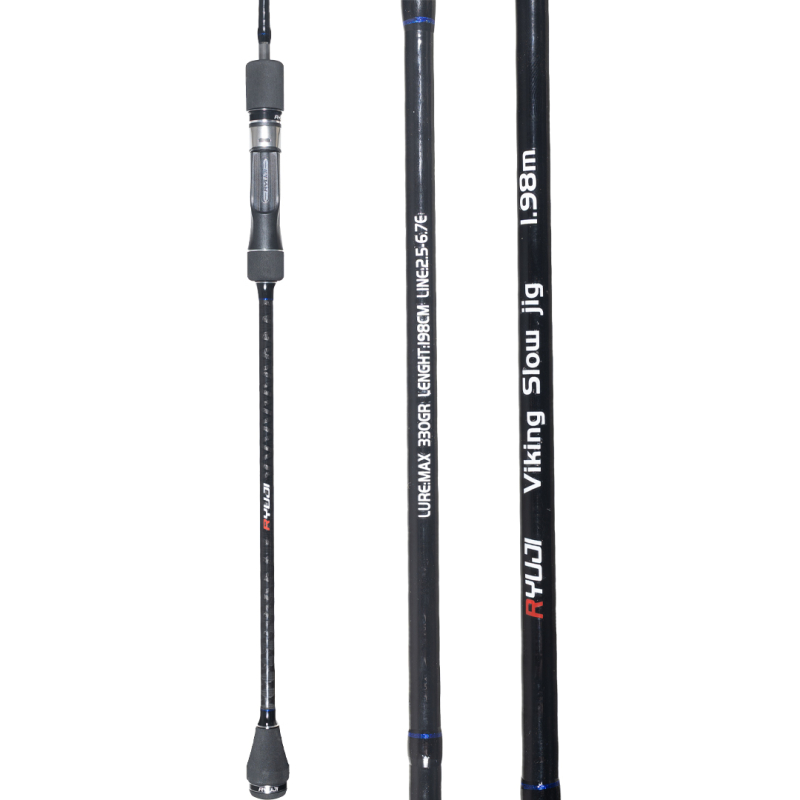 RYUJI VIKING FUJI CA 1.98M MAX 330GR 2P SLOW JIG KAMIŞ (TETİKLİ) - 2