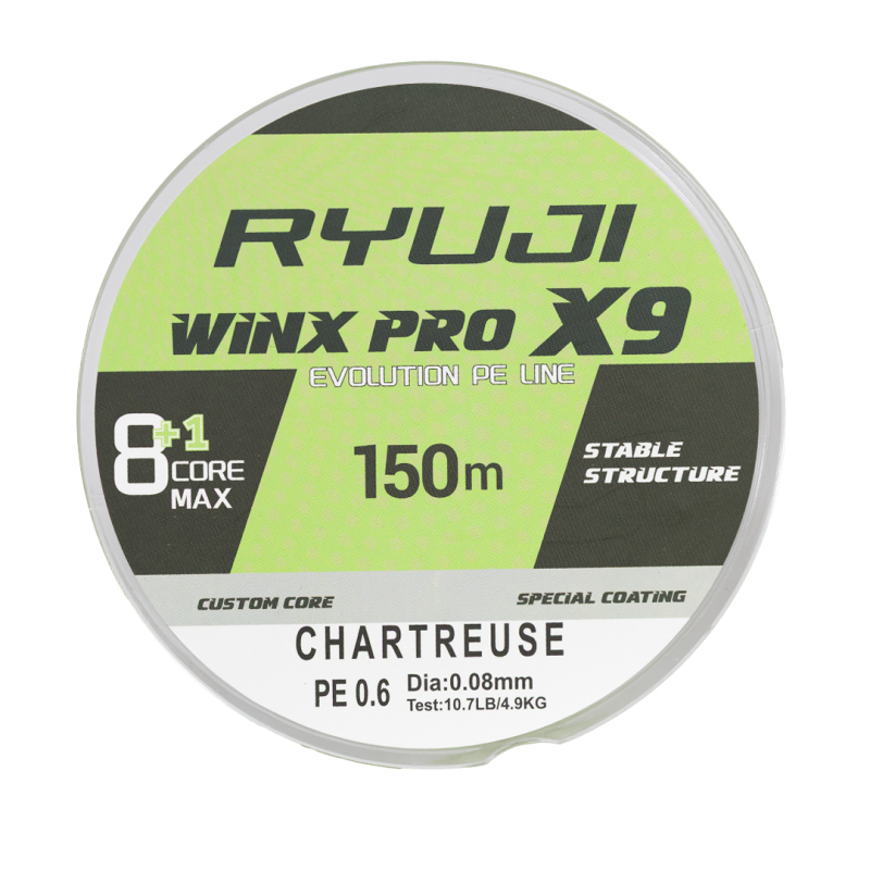 RYUJI WINX PRO X9 150M CHARTREUSE İP MİSİNA - 2