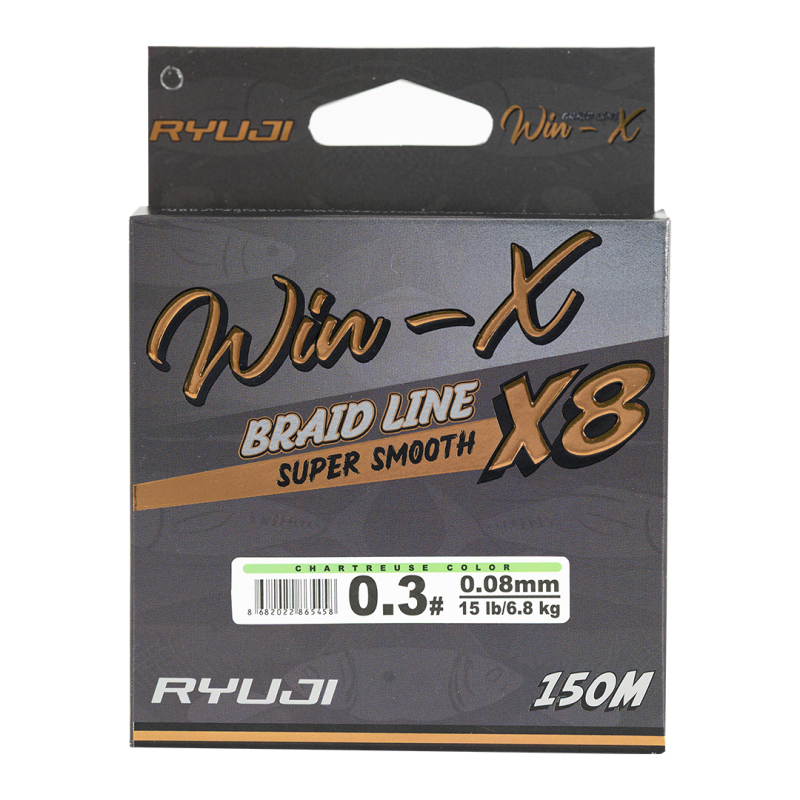 RYUJI WINX X8 150M CHARTREUSE İP MİSİNA - 3
