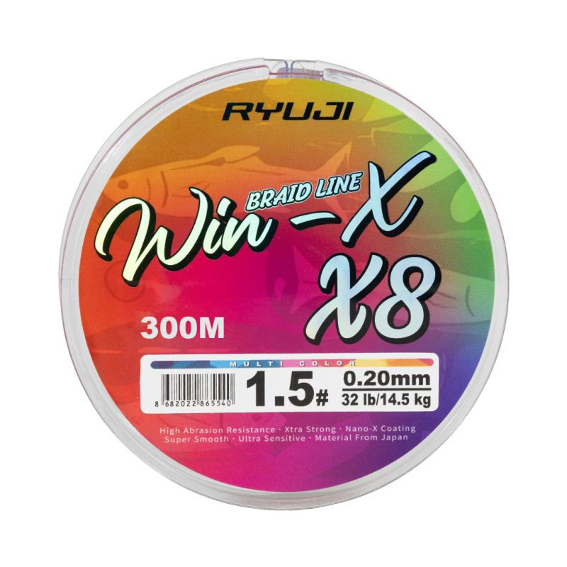 RYUJI WINX X8 300M MULTI COLOR İP MİSİNA - 3