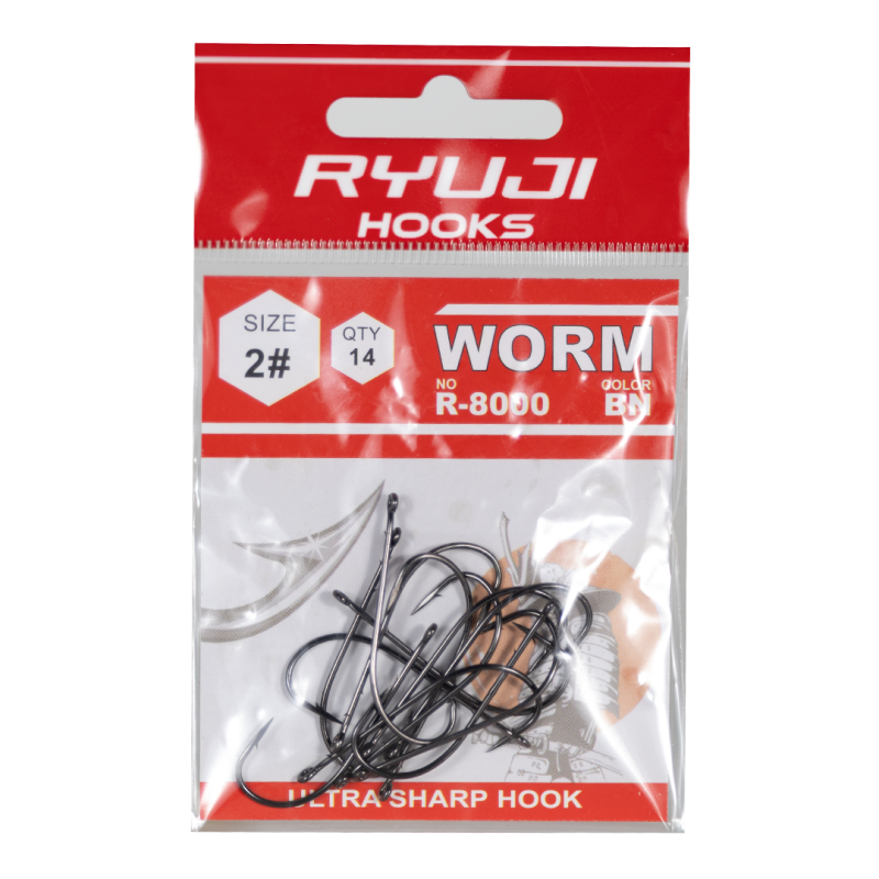RYUJI WORM BLACK NICKEL İĞNE - 2