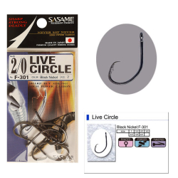 Sasame F-301 Live Circle Serisi Olta İğnesi - Sasame