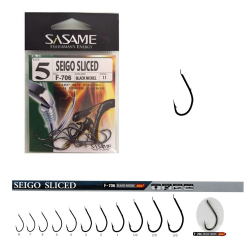 Sasame F-706 Seigo Sliced İğne (Black Nickel) - Sasame