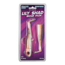 SEABOR LILY SHAD 150GR 2+1 SİLİKON YEM - 2