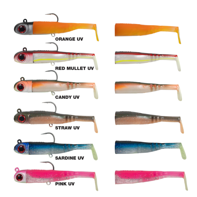 SEABOR LILY SHAD 60GR 2+1 SİLİKON YEM - 1