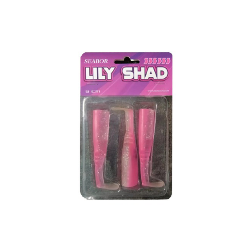 SEABOR LILY SHAD 9.3CM YEDEK SİLİKON (3 AD) - 2