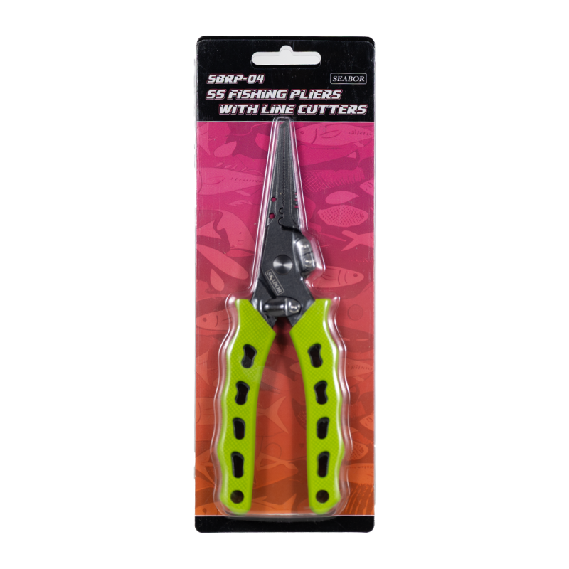 SEABOR SBRP-04 SS FISHING PLIERS WITH LINE CUTTERS - 2
