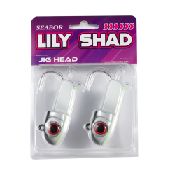 SEABOR ZOKA (LILY SHAD) 60GR (2 AD), WHITE GLOW - 2