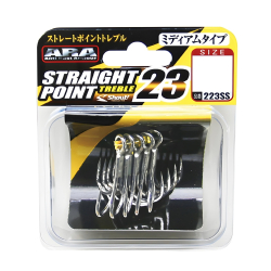 Shout Straight Point 23 Silver Üçlü İğne (6AD) - Shout