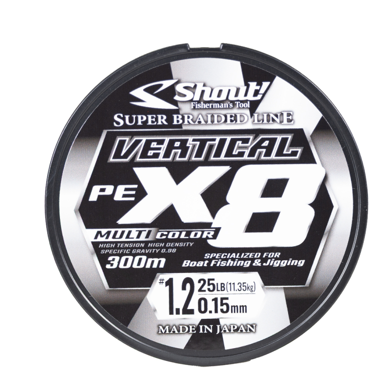 SHOUT VERTICAL X8 300M, MULTI COLOR İP MİSİNA - 3